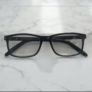 Foster Grant Classic Rectangle Black Frame Reading Glasses